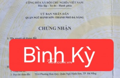 Bán đất đường Bình Kỳ - Diện tích khủng 300m2
